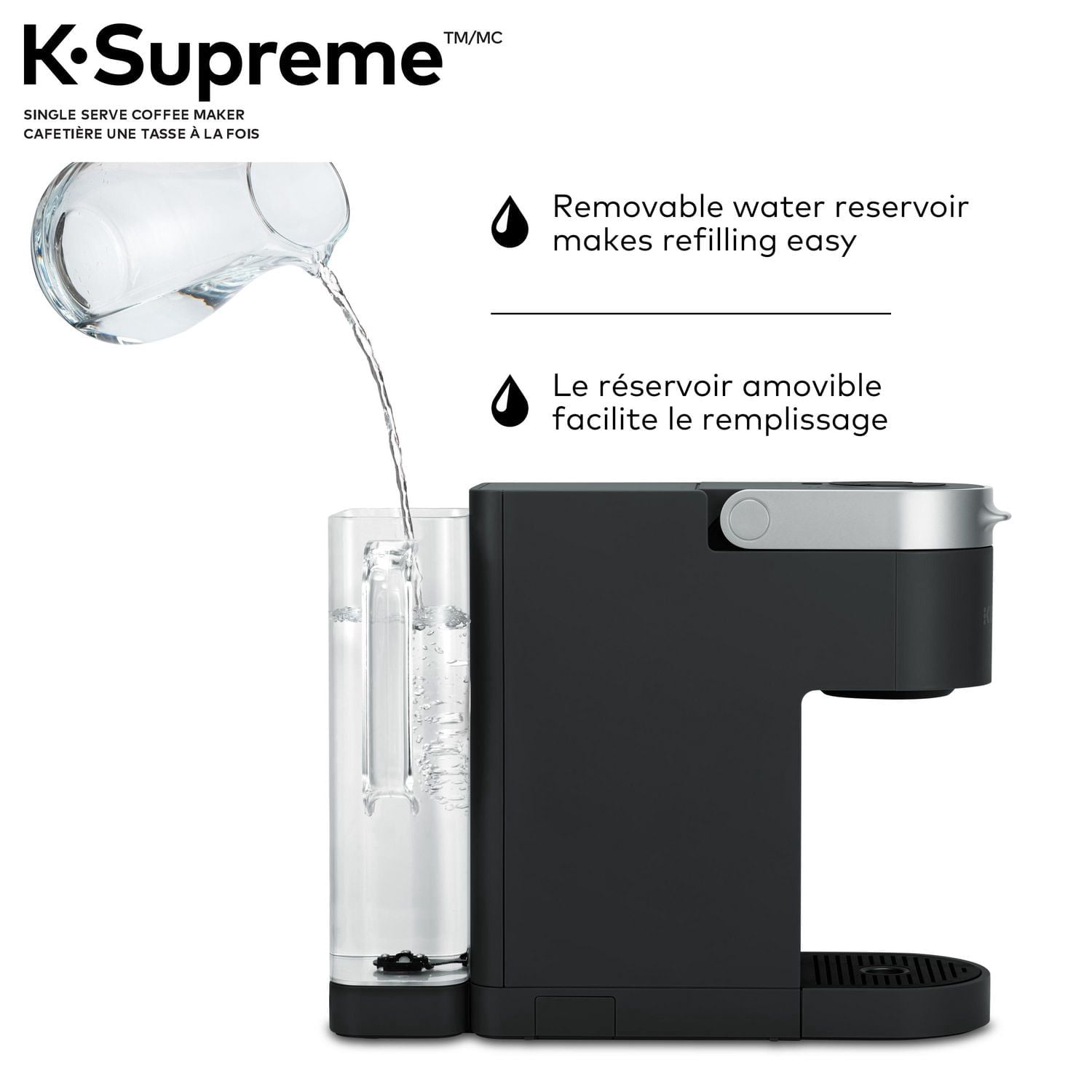 Keurig K-Supreme Single Serve K-Cup Pod Coffee Maker
