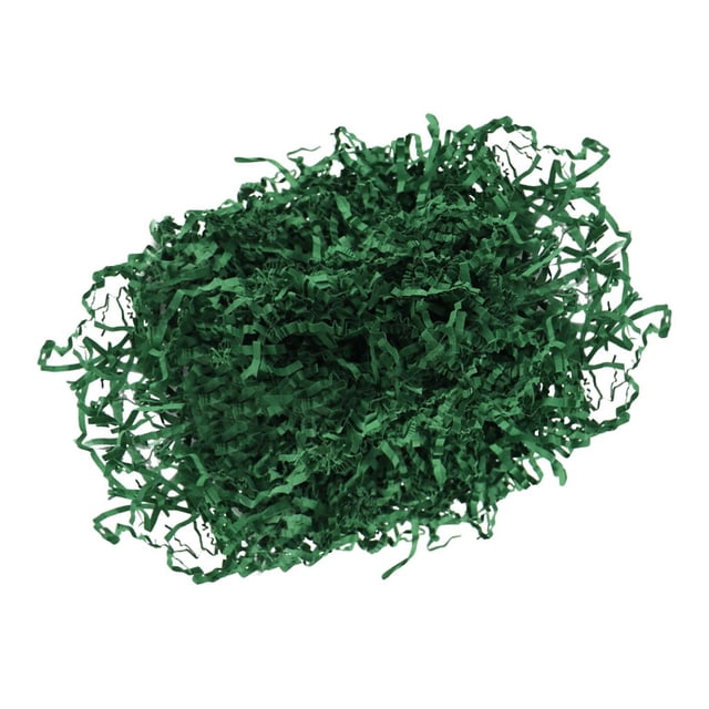 simhoa 100 g / Pack Shredded Crinkle Paper for Gift Box Green Black