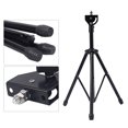 thumbnail image 4 of 8pouces Réglable en Métal Trépied Tambour Muet Stand Pratique Support de Support de Pad Support de Percussion Accessoire (Noir), 4 of 7