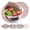 Pink#3, variant on 4-in-1 Rotating Stainless Steel Colander Set with 3 Blades, Multifunctional Vegetable and Fruit Washing and Slicing Basket for Kitchen