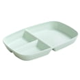 thumbnail image 3 of TTJ Assiettes de Dîner Bento Boîte à Lunch Réutilisable Contenant Alimentaire à 3 Compartiments pour Préparation de Repas Dîner au Bureau Voyage Pique-Niques et Rangement à Portions Contrôlées, 3 of 8