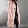 thumbnail image 2 of AherBiu Plus Size Cardigan for Women Trendy Cable Knit Long Cardigans Button down Open Front Winter Coat, 2 of 5