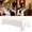 White, variant on Solid Color Table Cloth For Dining Restaurant Party Banquet Event Durable Polyester Fabric Table Cover Washable And For Elegant Dining Environments