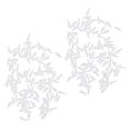 thumbnail image 1 of koolsoo 200 Pcs Vis d'Appât Vis d'Appât Chevilles Gréements Accessoire Transparent, 1 of 6