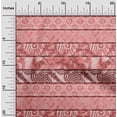 thumbnail image 2 of oneOone Coton Flex Rouge Tissu Aaian Batik Tissu pour Robe Tissu Imprimé Tissu au Mètre 40 Pouces de Large, 2 of 4