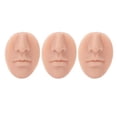 thumbnail image 2 of 3pcs Silicone Nose Model Imitation Human Nose Design with Mouth, Small Size for Novice Piercers or Medical Students, Suitable for Noseand Nose Nail Practice, Best Gift, Food Grade, 2 of 7
