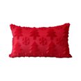 thumbnail image 2 of Wooowa 11.8x19.7Inch Rectangular Christmas Pillowcases, Embroidered Front & Solid Back, Festive Cushion Covers for Home Sofas, 2 of 8