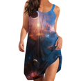 thumbnail image 1 of TJAZFJPA Robes pour Invitées de Mariage Robe de Plage pour Femme Paréos de Bikini Tenues de Plage Décontractées Vacances Courtes Robes d'Été Blanches Robes Soleil pour Femme Robe Argent, 1 of 5