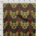thumbnail image 2 of oneOone Cotton Poplin Fabric Swirl & Paisley Ikat Print Sewing Fabric BTY 42 Inch Wide, 2 of 4
