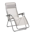 thumbnail image 1 of Lafuma Futura Zero Gravity Outdoor Steel Framed Lawn Recliner Chair, Seigle Grey, 1 of 9