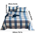 thumbnail image 3 of Full Size Sheet Set,Bedding Sets Full Bedding Set Bedding Sheet and Pillowcase 3 Piece Set with 2 Pillowcases 1 Flat Sheet Sheet Set Shrink Counterac Fade Counteractive Easy Care, 3 of 7
