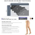 thumbnail image 2 of Truform Full Figure Pantyhose: 20 - 30 mmHg, Black, Tall, 2 of 7