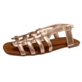 thumbnail image 2 of LSLJS Women's Sandals Solid Breathable Summer Hollow Out Flat Shoes, 2 of 4