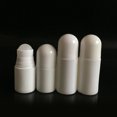 thumbnail image 2 of 12pcs 50ML Plastic Roller Bottles for Essential Oils Empty Refillable Roll on Bottles Reusable Leak-Proof DIY Deodorant Containers with Plastic Roller Ball(White), 2 of 8