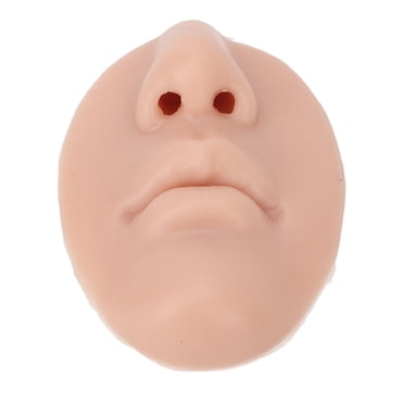 3pcs Silicone Nose Model, Small Size, Similar To Human Skin, Suitable for Noseand Nose Nail Practice, Best Gift, Material