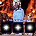 thumbnail image 4 of LED Colliers Lumineux Chien Super Lumineux Collier USB Rechargeable et Imperméable Chien Collier avec 3 Modes d'Éclairage Réglable Chien Sécurité Collier de Nuit pour les Petits Chiens de Taille Moyenne, 4 of 10