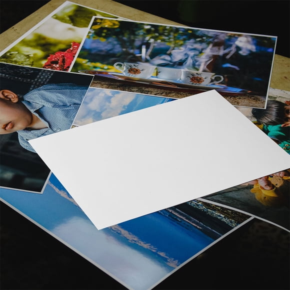 LOLIPPYY Feuilles de Papier Photo Très Lustrées pour Imprimante avec Taille Flexible et Qualité d'Impression Vibrante