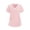 Pink, variant on Aboser Short Sleeve Nursing Scrub Tops for Women Plus Size V Neck Uniform Shirts with Pockets Cozy Soft Nurse Work Blouse Solid Colour Scrubs Top Green S