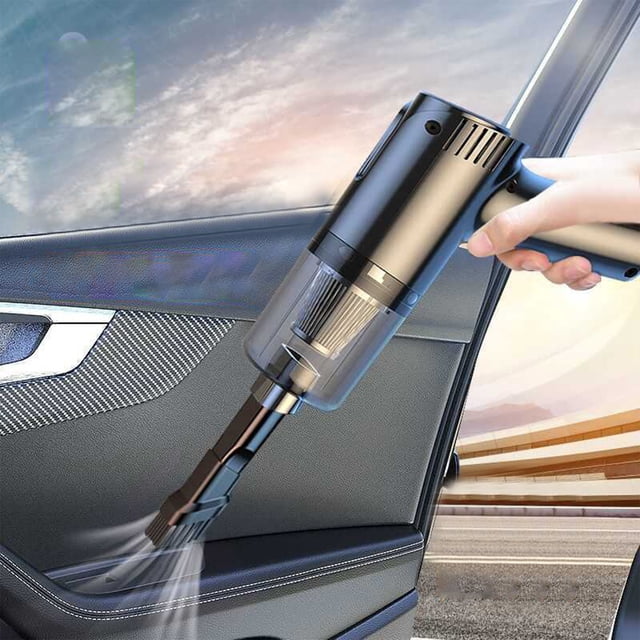 Up to 65% Off SMihono Vacuum Cleaner 120W Handheld Vacuum Cleaner, Ultra Light, USB Rechargeable, Portable High Power Vacuum Cleaner, For Car, Household Cleaning