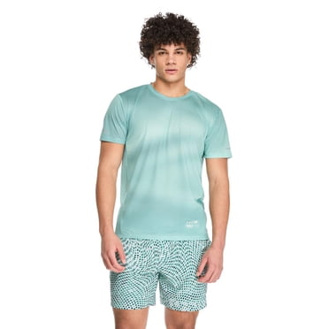 T-shirt en maille imprimée Athletic Works pour hommes