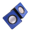 thumbnail image 2 of Xingzhi Computer Speakers Protable Music Loudspeaker Mini USB Home Office Laptop Multimedia Notebook Living Room Accessories Blue, 2 of 6