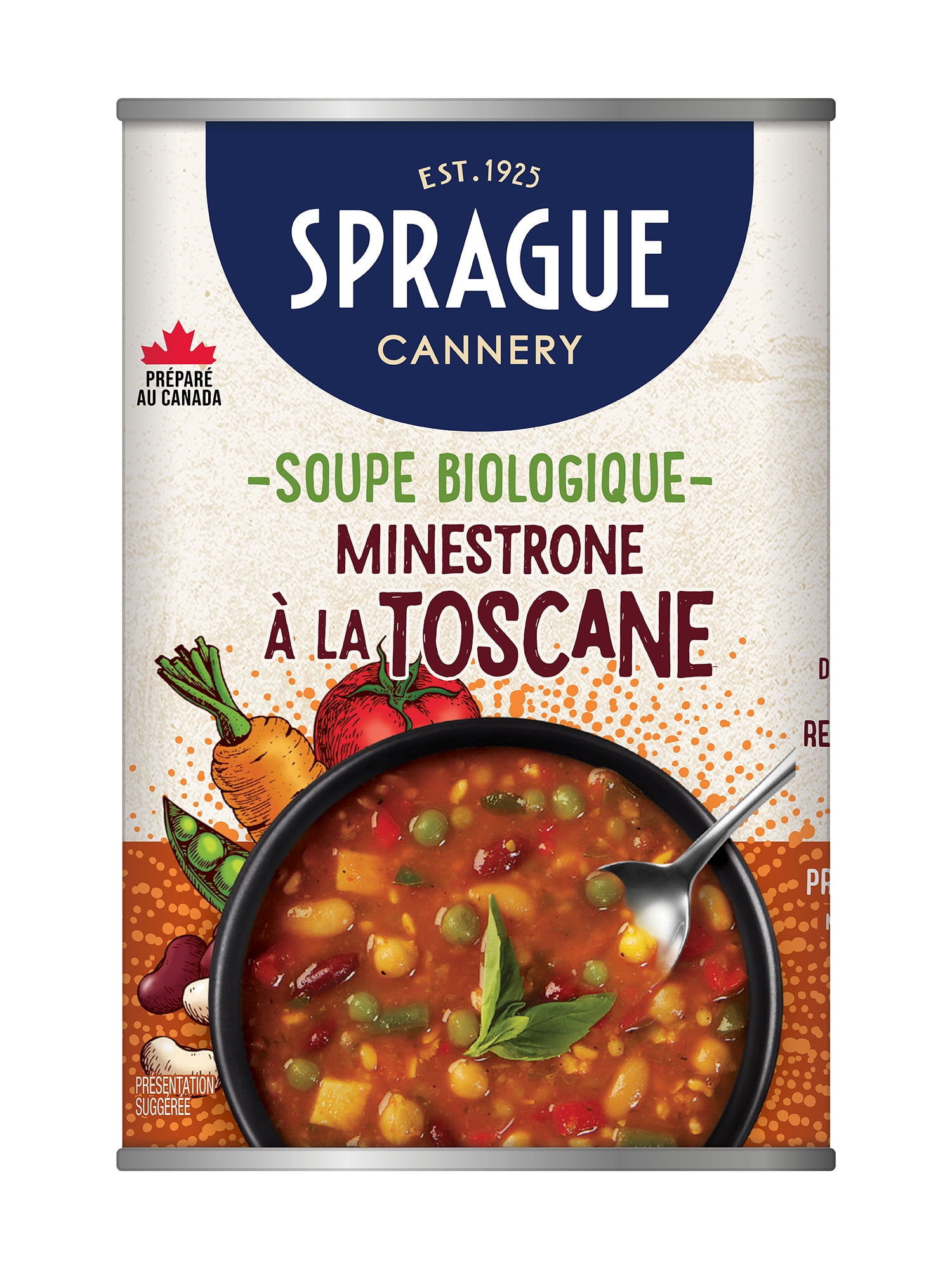 Sprague Organic Tuscany-Style Minestrone Soup