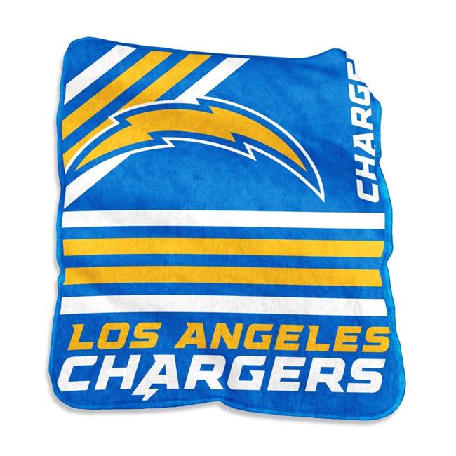 Logo Chair 626-26C NFL Los Angeles Chargers Raschel Throw
