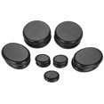 thumbnail image 2 of 16Pcs/Box Hot Spa Black Basalt Circle Oval Shape Stone Essential Oil Volcanic Massage, 2 of 14