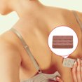 thumbnail image 3 of Langgg Extension Strap Bra Extenders Buckle 4 Hook Breathable Practical Accessories Adjustable Replacement 3 Rows Underwear coffee, 3 of 5