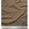 thumbnail image 1 of Soimoi Rayon Fabric Scientific Lab Equipments Education Theme Print Fabric by Yard 56 Inch Wide, 1 of 3