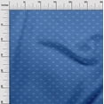 thumbnail image 3 of oneOone Cotton Poplin Medium Blue Fabric Retro Stapler Craft Projects Decor Fabric Printed By The Yard 42 Inch Wide, 3 of 5