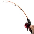 thumbnail image 3 of Fishing Gear Pocket Fishing Rod 19 Inch Mini Lightweight Ice Fishing Rod with Comfort Handle for Travel Saltwater and Freshwater Fishing Outdoor Portable Short Fishing Pole, 3 of 4