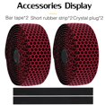 thumbnail image 4 of Splihome Silicone Bike Breathable Tie Eva Elastic Fixed Fly Handlebar Tape blue, 4 of 9