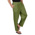 thumbnail image 2 of Inkmeso Solid Casual Bottom For Men's Lightweight Cotton Track Pants For Sleep/Workout Pajamas, 2 of 7