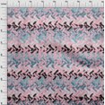 thumbnail image 4 of oneOone Rayon Light Pink Fabric Geometric Sewing Craft Projects Fabric Prints By Yard 56 Inch Wide-2D, 4 of 5