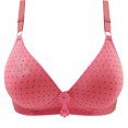 thumbnail image 2 of UPPADA Full Coverage Plus Size Bra Convenient Front Button Bras Cool Liftup Bra Super Gather Wireless Push-Up Bra Lifting Bras Breathable Underwear Bra, 2 of 3