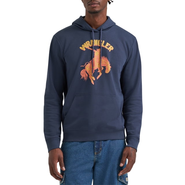 Men's Wrangler® Horse and Rider Graphic Hoodie