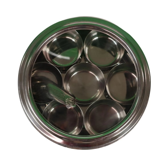 Verka Stainless Steel Spice Box(Masala Dabba)