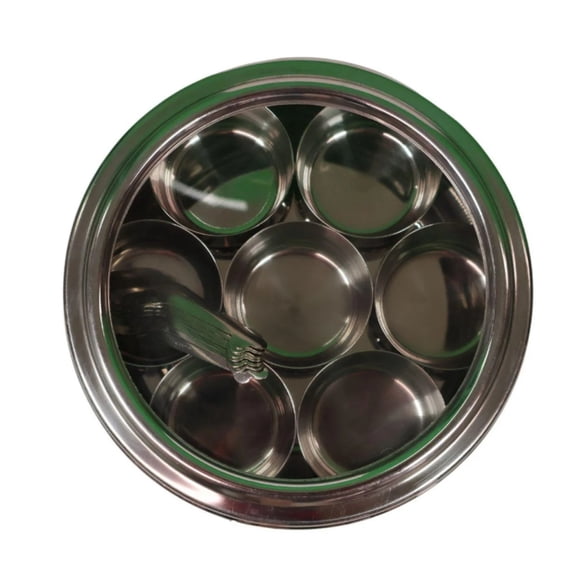 Verka boîte à épices en acier inoxydable (Masala Dabba)