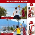 thumbnail image 3 of AKDSteel 12FT Portable Volleyball Training Net Set, Outdoor & Backyard Net with Quick Setup, Durable Fiberglass Poles, Tear-Resistant 3-Ply Net, 3 of 7