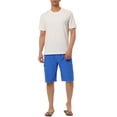 thumbnail image 2 of INSPIRE CHIC Men's Solid Board Shorts Quick Dry Swim Trunks with Elastic Waist & Drawstring 34 Royal Blue, 2 of 7