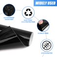 thumbnail image 3 of Unique Bargains Gloss Bubble Free Air Release Self Adhesive Car Vinyl Film Wrap Sticker Decal Black 60" x 12", 3 of 5