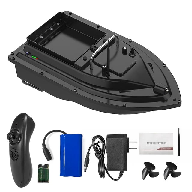 Wireless Remote Control Bait Boat Fishing Feeder Fish Finder Device Remote Control Range 430-540 Yards