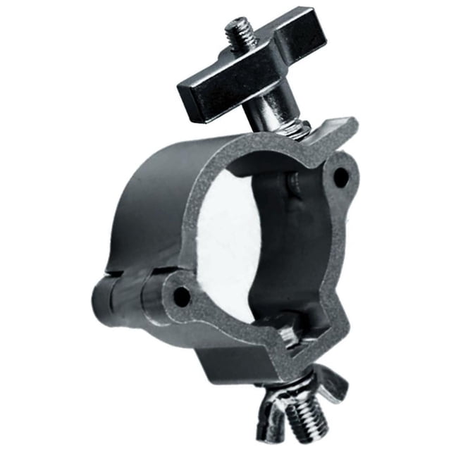 tamizeot Versatile Lighting Hook Mount for Club Exhibition Event Alloy Wrap Around Clamp Black T master 1Set