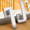 thumbnail image 2 of Leviers Mats pour Porte de Passage, Poignées Carrées pour Hall et Garde-Robe, Poignées de Porte Robustes pour Intérieur, Ensembles de Leviers Anti-Blocage Réversibles pour Porte Droitier/gauche, 2 of 7