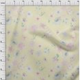 thumbnail image 3 of oneOone Polyester Lycra Fabric Flower Watercolor Print Sewing Fabric BTY 56 Inch Wide, 3 of 4