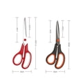 thumbnail image 3 of Premium Kitchen Scissors Set, Kitchen Shears, Food-Grade Stainless Steel Blades, Ergonomic Rubber Handle,, 3 of 3