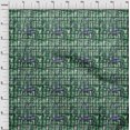 thumbnail image 4 of oneOone Tissu en Rayonne Vert Abstrait pour Robe Tissu Imprimé au Mètre 56 Pouces de Large, 4 of 4