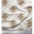 thumbnail image 1 of Soimoi polyester Crepe Fabric Flower Artistic Print Fabric by the Yard 42 Inch Wide, 1 of 3
