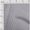 thumbnail image 1 of oneOone Cotton Silk Fabric Chevron & Triangle Geometric Printed Craft Fabric BTY 42 Inch Wide, 1 of 4